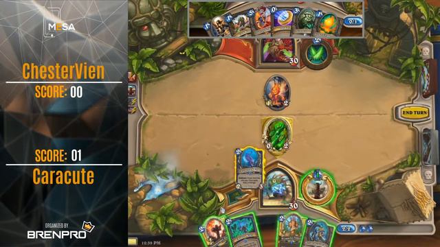 MeSA Hearthstone May 2018: ChesterVien vs CaraCute смотреть онлайн