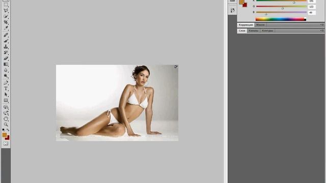 Пластическая хирургия в Photoshop CS5 смотреть онлайн