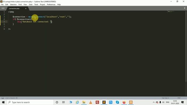 06 - include file to connect to mysql database | Abhay Kapila смотреть онлайн