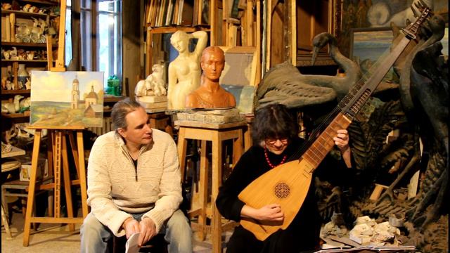 Вадим Кракович" Кошка" , Ася Гречищева(теорба) смотреть онлайн