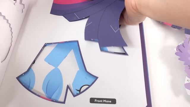 3D My Little Pony Papercraft DIY Paper Folding Book смотреть онлайн