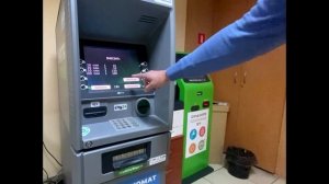 банкомат -  пополнение карты