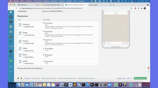 Как создавать чат-ботов и отправлять рассылки в WhatsApp смотреть онлайн