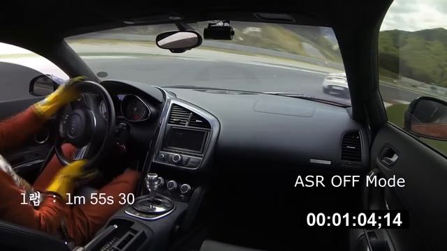 AUDi R8 V8 R Tronic (2008Y) , Driver : Lee minjai(이 민재) смотреть онлайн
