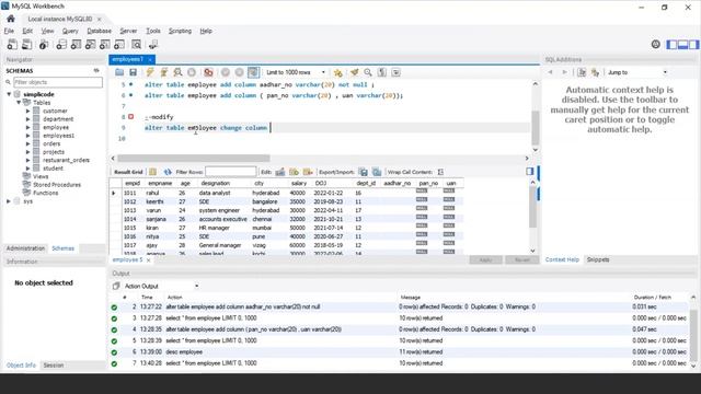 How To Add, Update And Delete SQL Columns? | SQL Columns Explained | SQL For Beginners | SimpliCode смотреть онлайн