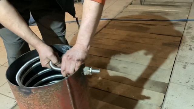 Изготовление теплообменника для твердотопливного котла смотреть онлайн