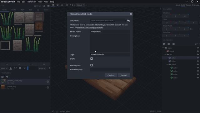 Uploading 3D Models to Sketchfab from Blockbench смотреть онлайн