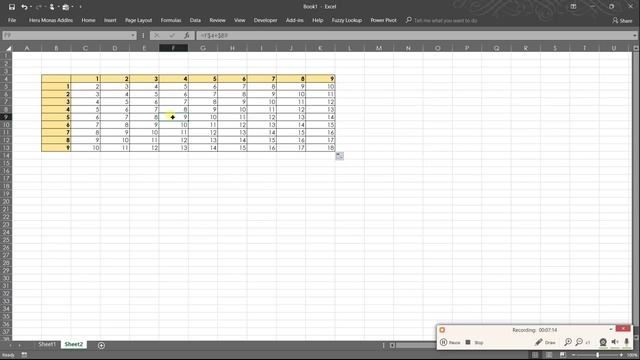 Trick Membuat Tabel Data Matrix di Ms Excel dengan Cepat смотреть онлайн