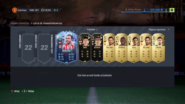 Eriksen Fut Fantasy Fifa 22