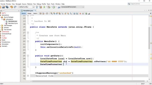 Comment récupérer la date de l'ordinateur en java смотреть онлайн