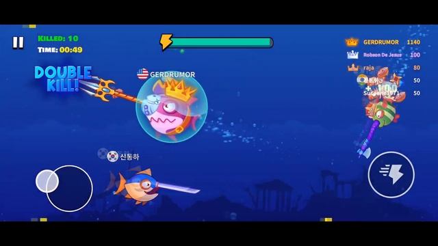 Fish.IO - CAPTAIN & BOSS Shark - Fish Game, fishdom ocean - Casual - Gameplay смотреть онлайн