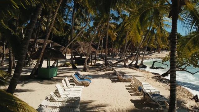 Saona island. Dominicana. Остров Саона. Карибское море. Доминикана. смотреть онлайн