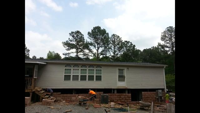 КЛАДКА БЛОКОВ ПОД НАШ ДОМ // АМЕРИКА