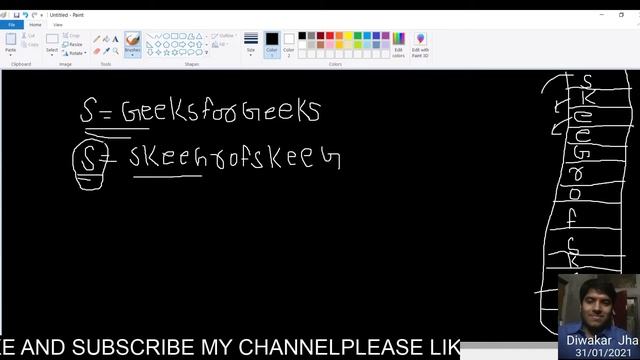 Reverse a string using stack| by c++||Java смотреть онлайн