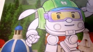 Robocar Poli Coloring Pages Раскраска Робокар Поли