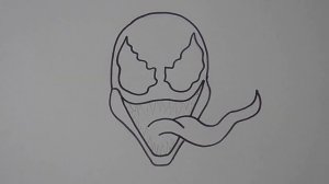 Как ПРОСТО нарисовать ВЕНОМА, Рисуем Просто/732/How TO simply draw a VENOM