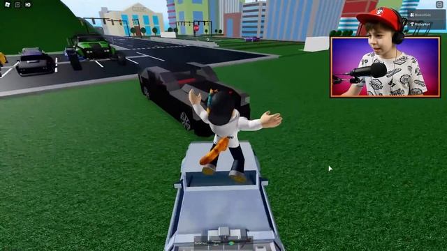 Лучше чем VEHICLE SIMULATOR? МОЯ ИГРА В РОБЛОКС! // ROBLOX смотреть онлайн