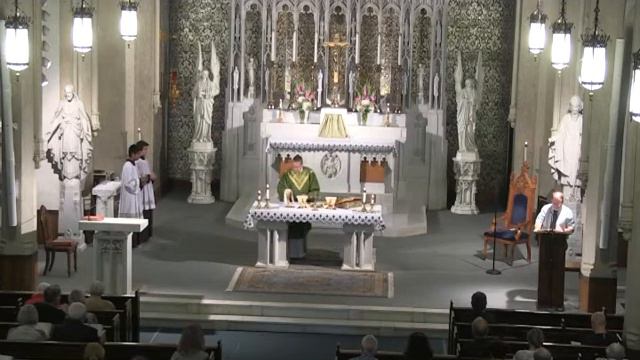 Catholic Mass Hour at Corpus Christi Parish Church Portsmouth NH September 8, 2019 смотреть онлайн