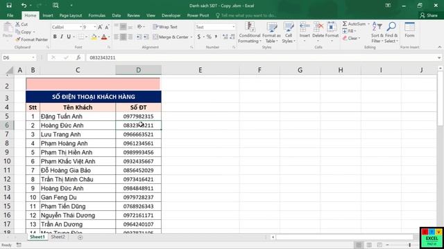 Tạo danh bạ điện thoại thông minh trên Excel. Tìm kiếm cực nhanh | EXCEL THÚ VỊ смотреть онлайн