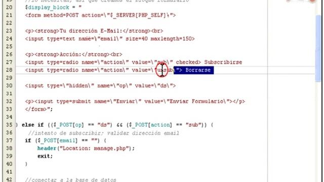 46.-Curso PHP-MySQL: Crear Lista Mails смотреть онлайн
