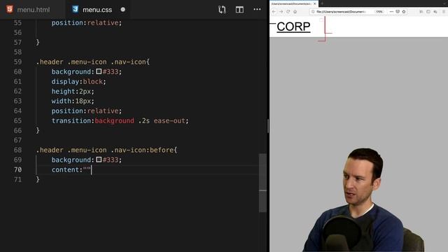 Responsive Pure CSS Menu Tutorial (No Javascript) смотреть онлайн