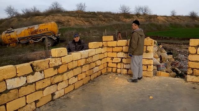 Кладка стен из ракушечника в Одессе. смотреть онлайн