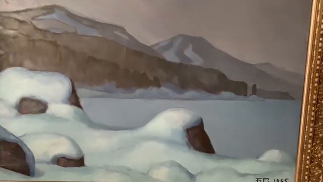 Смирнов-Русецкий_Озеро Щучье зимой смотреть онлайн