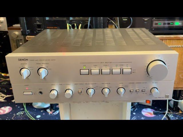 Denon Pma 970 Профилактика после профилактики! Часть 4 Финал