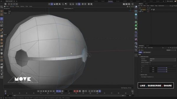 Cute 3D Cat - Character Modelling in Cinema 4D Tutorial