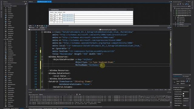 [WPF Controls 3] 2.DatagridComboboxColumn (Enum) смотреть онлайн