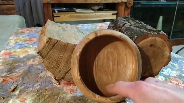 ПОПЕРЕЧНОЕ ТОЧЕНИЕ ПИАЛЫ ИЗ ДУБА . НЮАНСЫ . смотреть онлайн