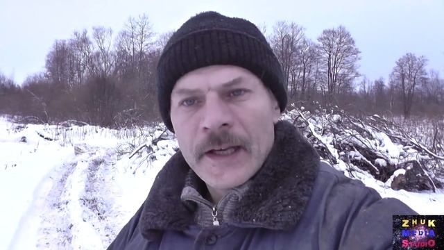 Прицеп для мотоблока. Зимняя езда смотреть онлайн