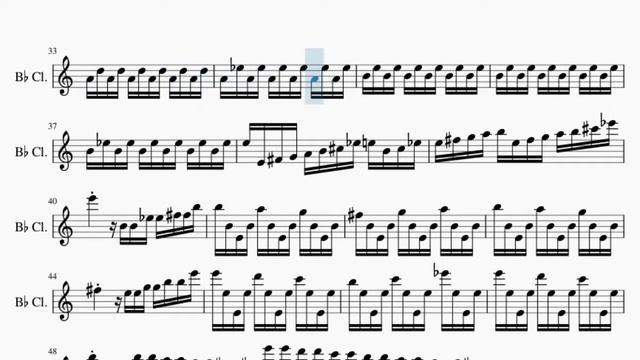 Clarinet Sheet Music: How to play Presto (Summer from The Four Seasons) (HARD) by Antonio Vivaldi смотреть онлайн