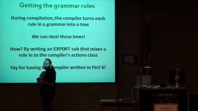 Jonathan Worthington (jnthn) - What if Perl 6 Grammars Could Generate? смотреть онлайн