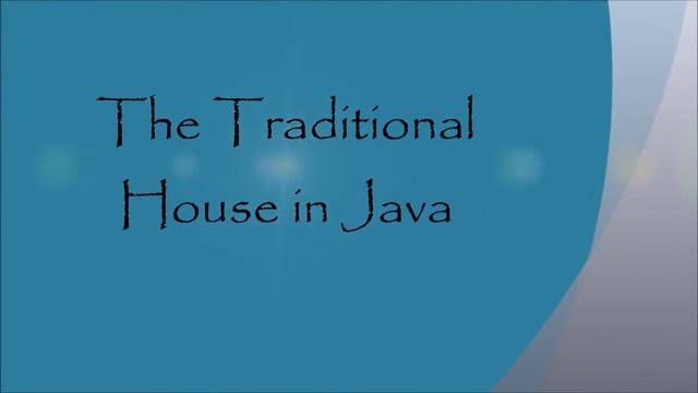 Layout of the House in Java and Madura - University of Trunojoyo Madura смотреть онлайн