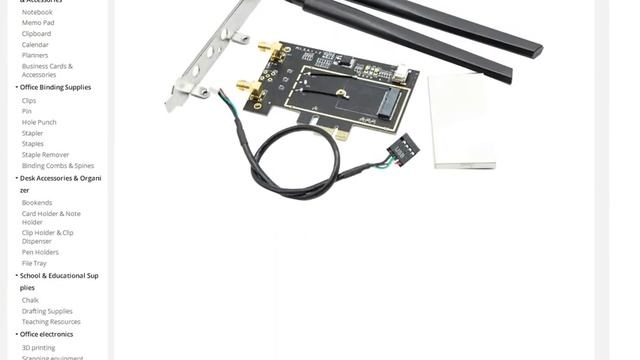 PPYY NEW -NGFF M2 Для PCIE AC беспроводная сетевая карта
