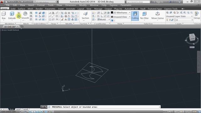 AutoCAD 3D Modeling 3D Twist Drill Bit.. An Easiest Process to Make a Drill Bit смотреть онлайн