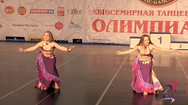 Duet "Oasis Dance" - Ekaterina Baranova & Anastasia Fedorova смотреть онлайн