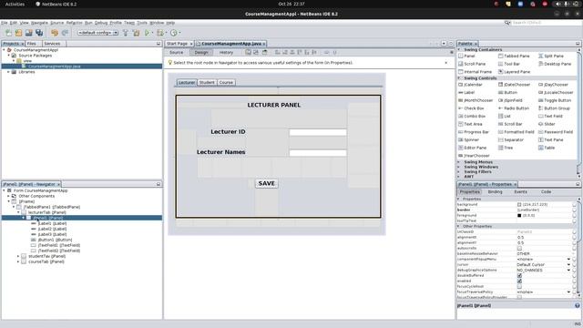 Part 1 Swing GUI forms & Validation смотреть онлайн