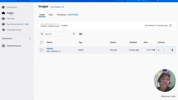 Docker Desktop installation on Window OS, Use of GUI on Docker desktop