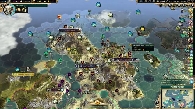 Let's Play Civ 5 (Mods) - South East Asian War - Ep 9 смотреть онлайн