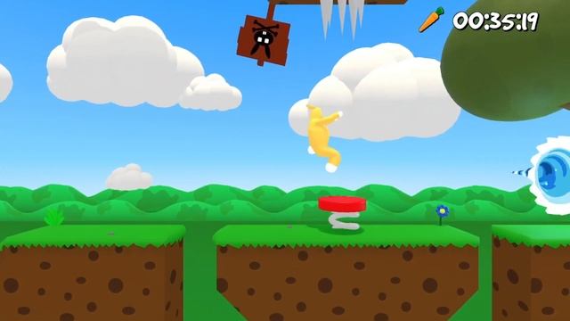 Super Bunny Man По сети с другом смотреть онлайн