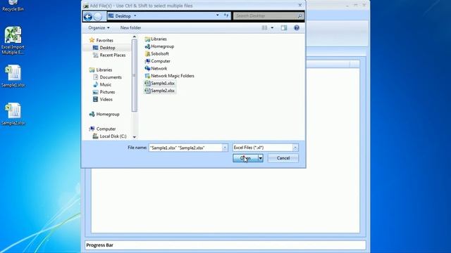 How To Use Excel Import Multiple Excel Files Software смотреть онлайн