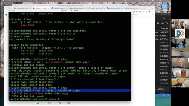 W12D4: Git Workshop w/Chris Walquist (3 of 4) смотреть онлайн