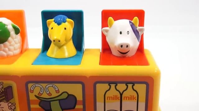 Farm Animals Pop Up Toy, I Teach Animal Sounds! смотреть онлайн