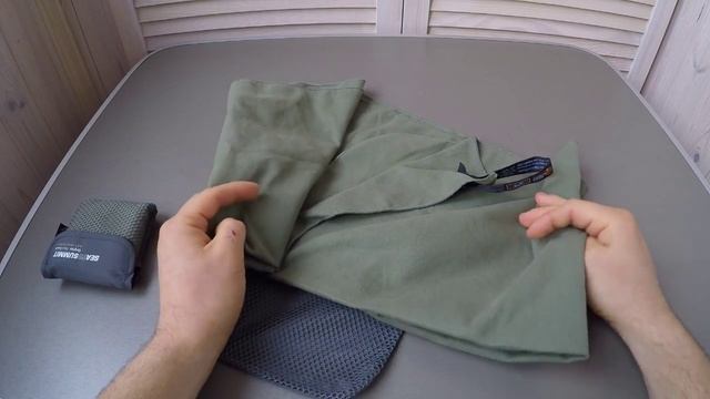 Туристические быстросохнущие полотенца Lightweight Towel Sea To Summit Drylite Micro Towel