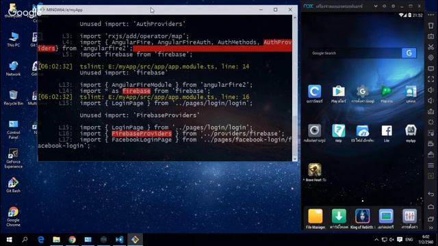 ionline course ionic day 7 part 2 Firebase Authentication смотреть онлайн
