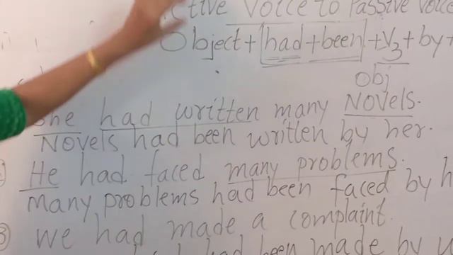 Active Voice To Passive Voice Past perfect & Simple future tenses Part 7 смотреть онлайн