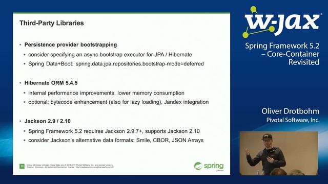 Spring Framework 5.2 – Core-Container revisited | Oliver Drotbohm смотреть онлайн