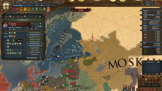 Let's Play Europa Universalis 4 (schwer) -- Der Deutsche Orden #55 1510-11: Krieg und Frieden смотреть онлайн